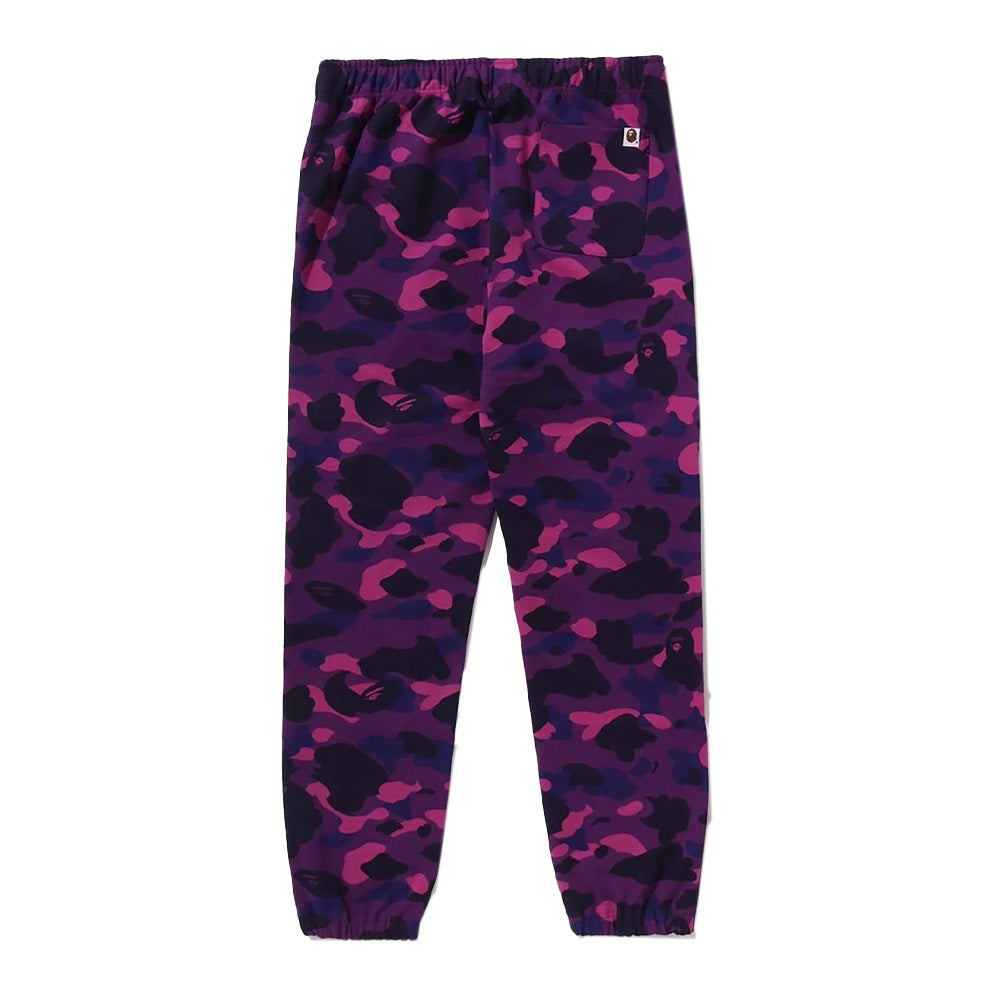 A Bathing Ape Color Camo Shark Sweat Pant - Purple
