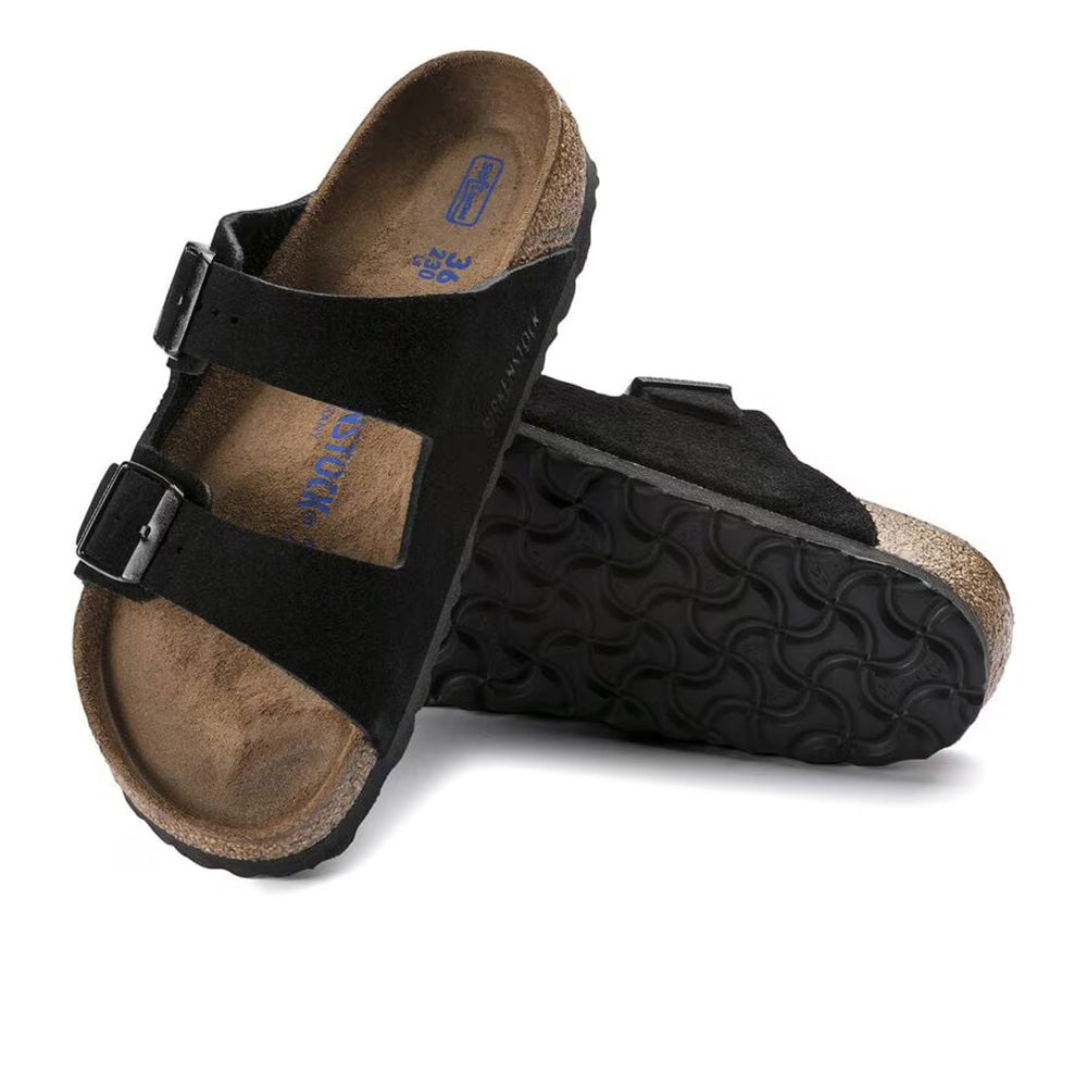 Birkenstock Arizona BS Suede - Black – Fresh Rags FL