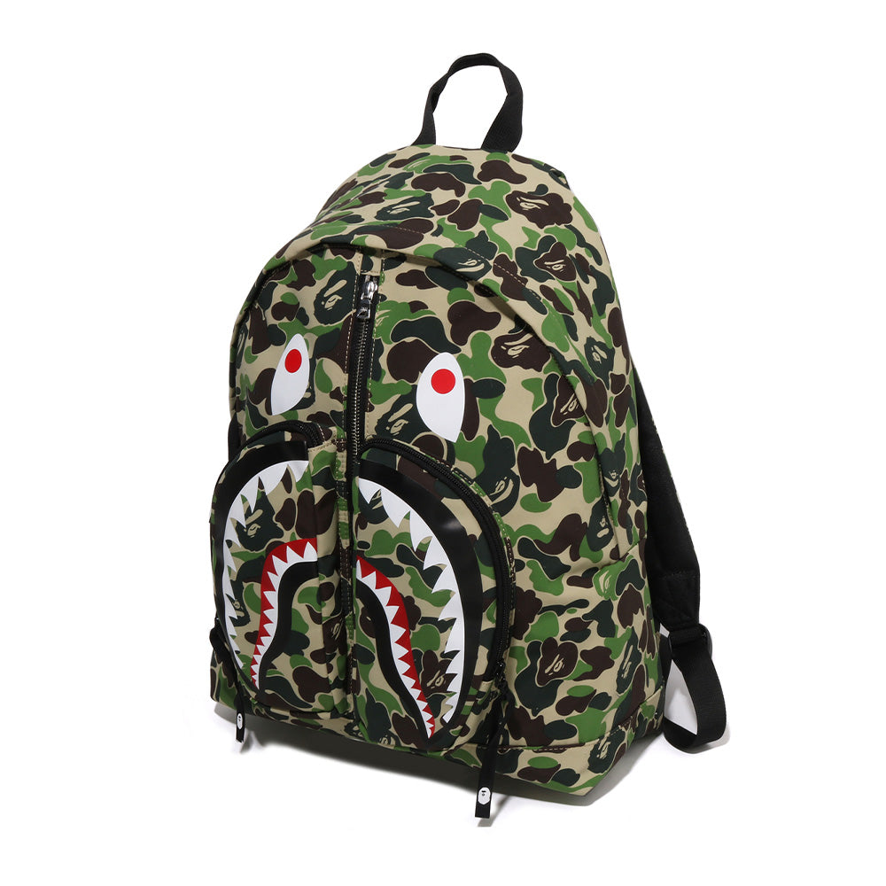 A Bathing Ape ABC Camo Shark Daypack Backpack