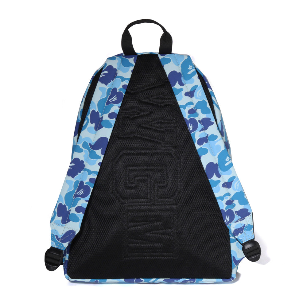 A Bathing Ape ABC Camo Shark Daypack Backpack - Blue Camo