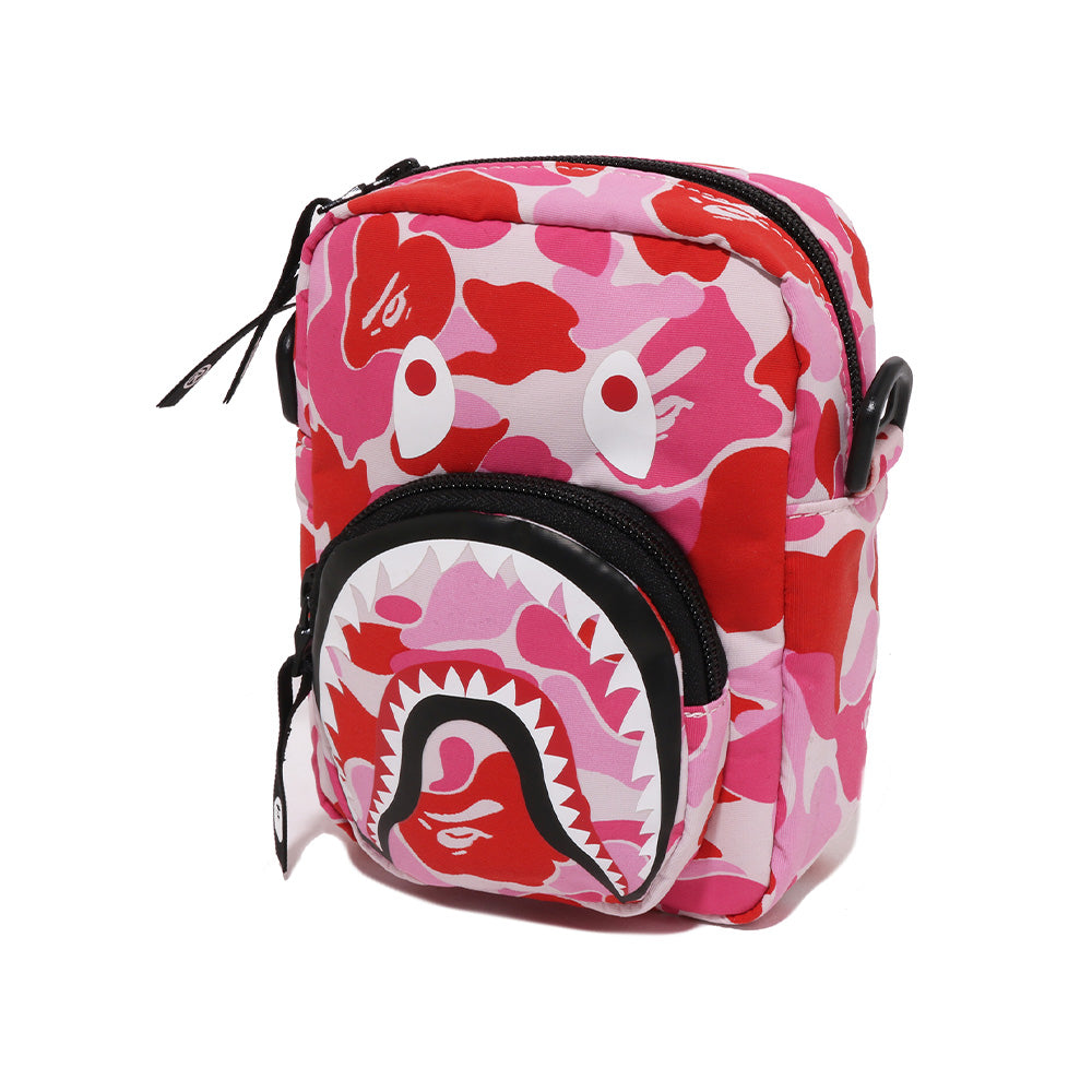 A Bathing Ape ABC Camo Shark Shoulder Bag