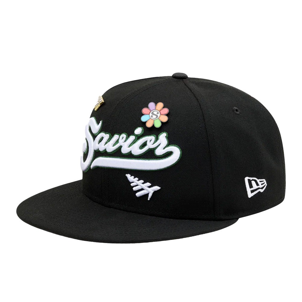 Jae Tips X Planes 5950 Black Fitted Crown