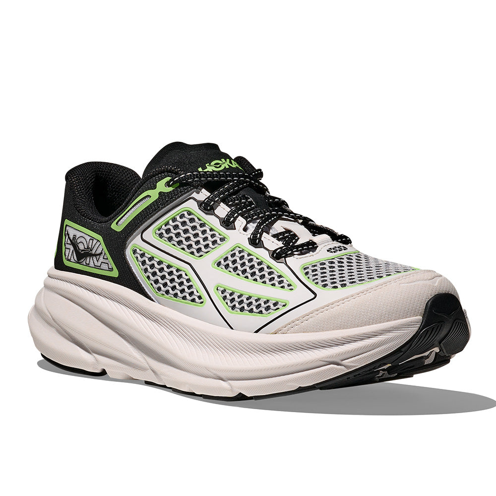 Hoka - U Clifton One9 - Unisex - M 9/ W 10 - Blk/Wht/Neon Grn HOKA ONE ONE® Clifton One9 Supervsn for | HOKA ONE ONE® main image 4