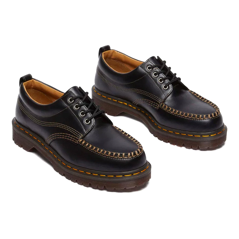 Dr. Martens Lowell Leather Moc Toe - Black – Fresh Rags FL