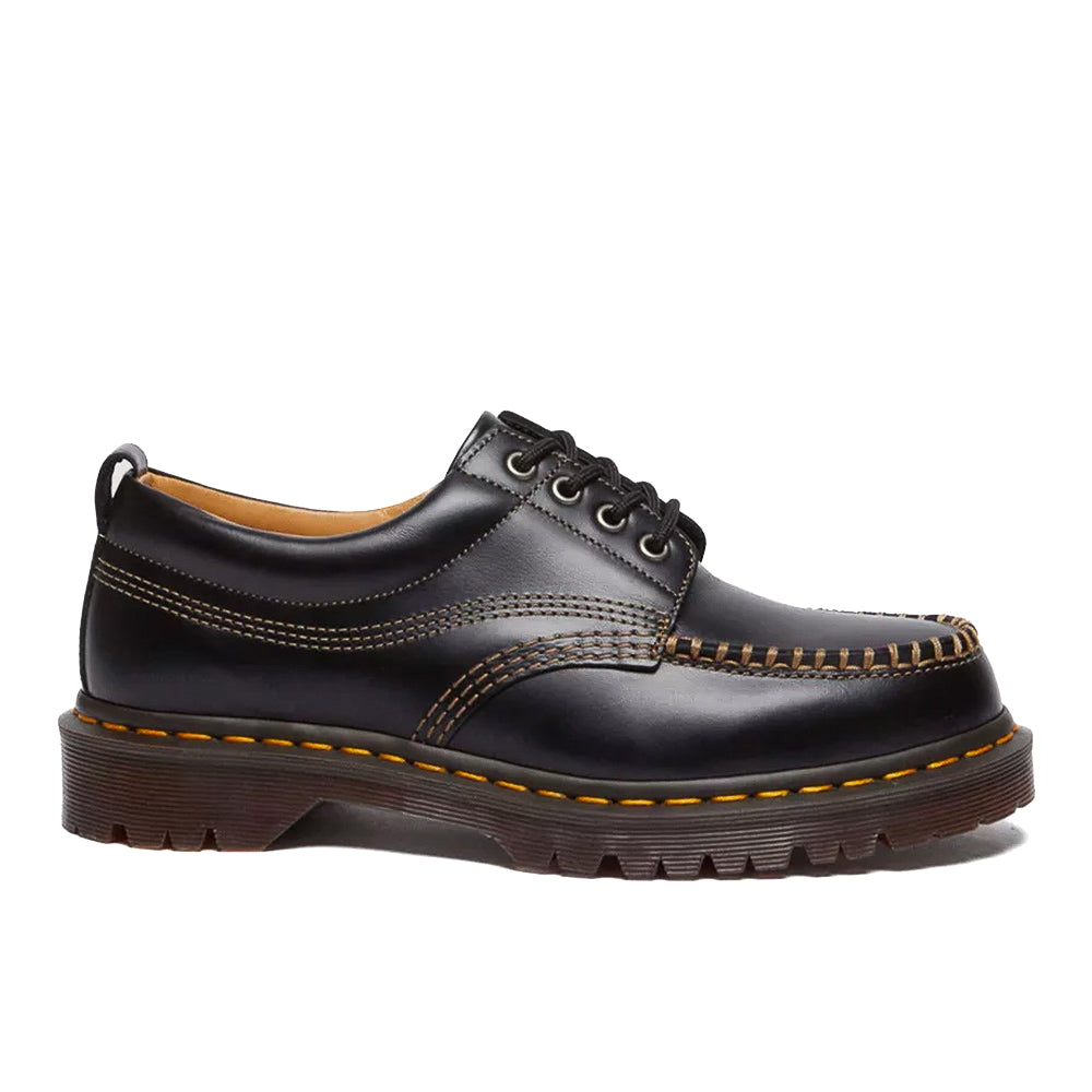 Dr. Martens Lowell ブラック ローファー US8 Dr. Martens Lowell Leather Moc Toe - Black – Fresh Rags FL