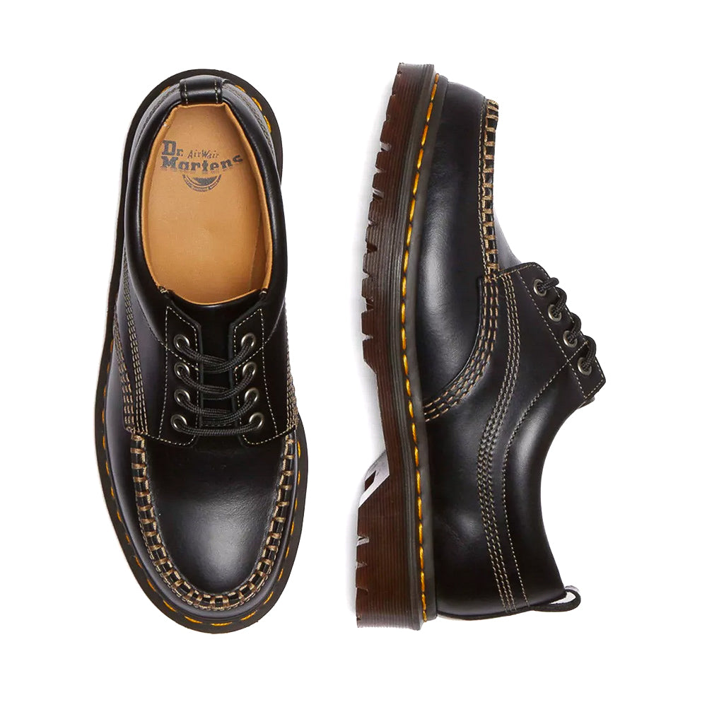 Dr. Martens Lowell Leather Moc Toe - Black – Fresh Rags FL