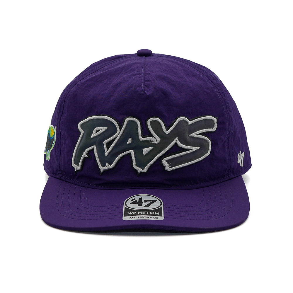 47 x FRSH x Tampa Bay Rays "Iridium" OG SCRIPT- Nylon Hitch LC Snapback