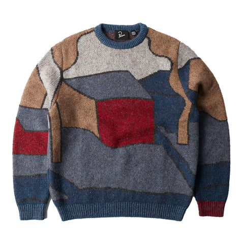 Parra Your Street Knitted LS Pullover Crewneck