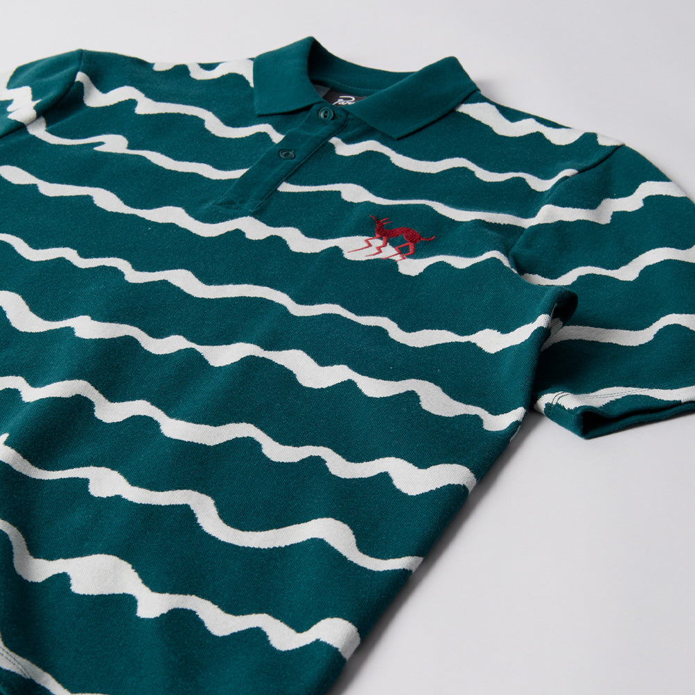 Parra Broken Waves SS Polo