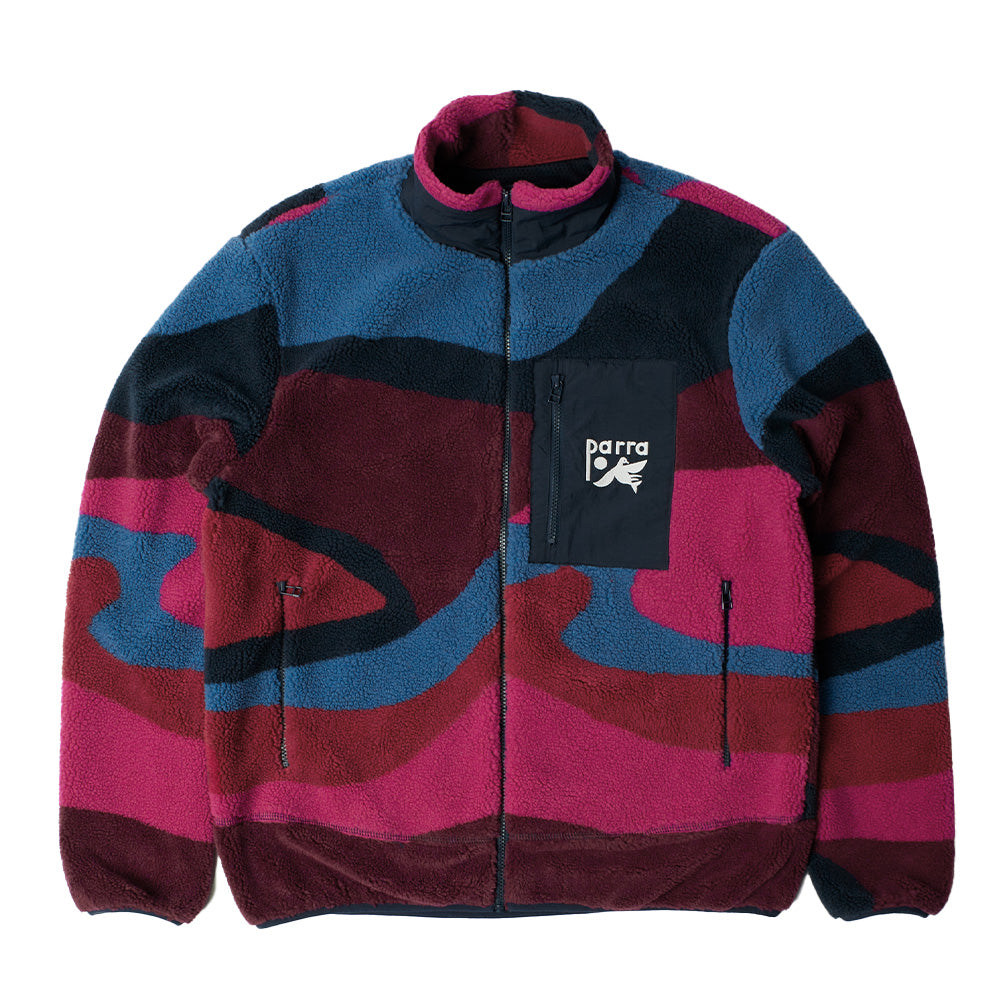 Parra Full Zip FTP Booster Polar Fleece Jacket