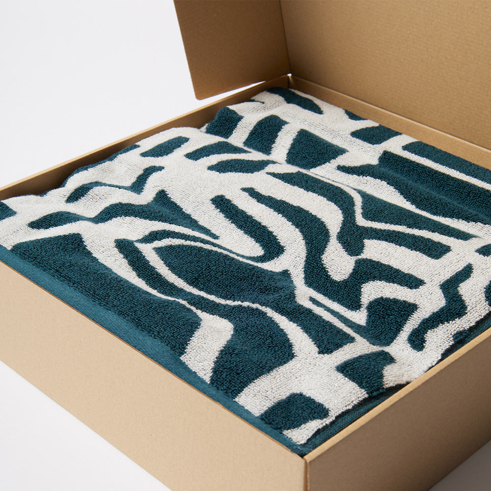 Parra Broken FTP Bath Towel Set