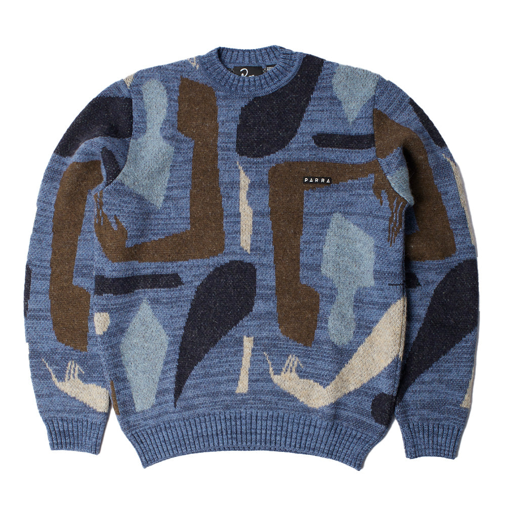 Parra Detached Knitted Pullover Hoodie