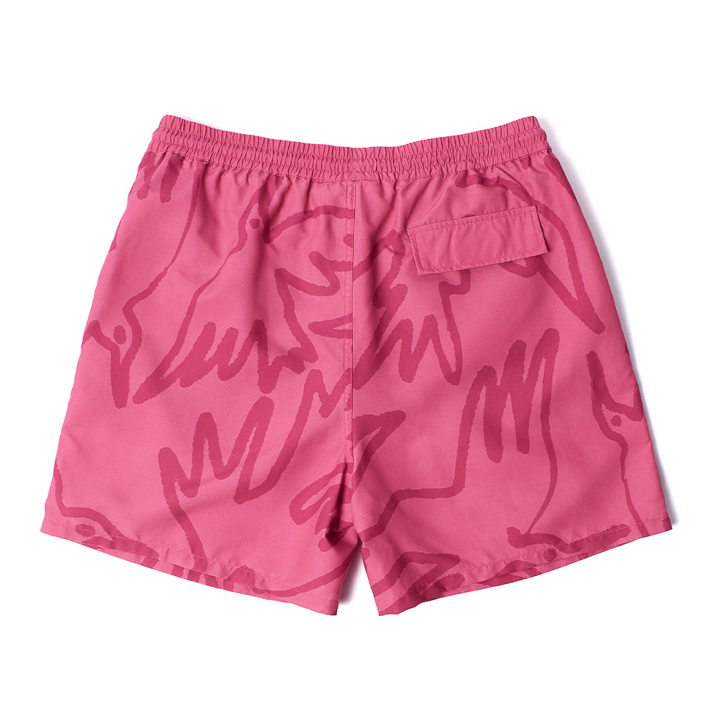 Parra Birds Fly Free Nylon Water Short