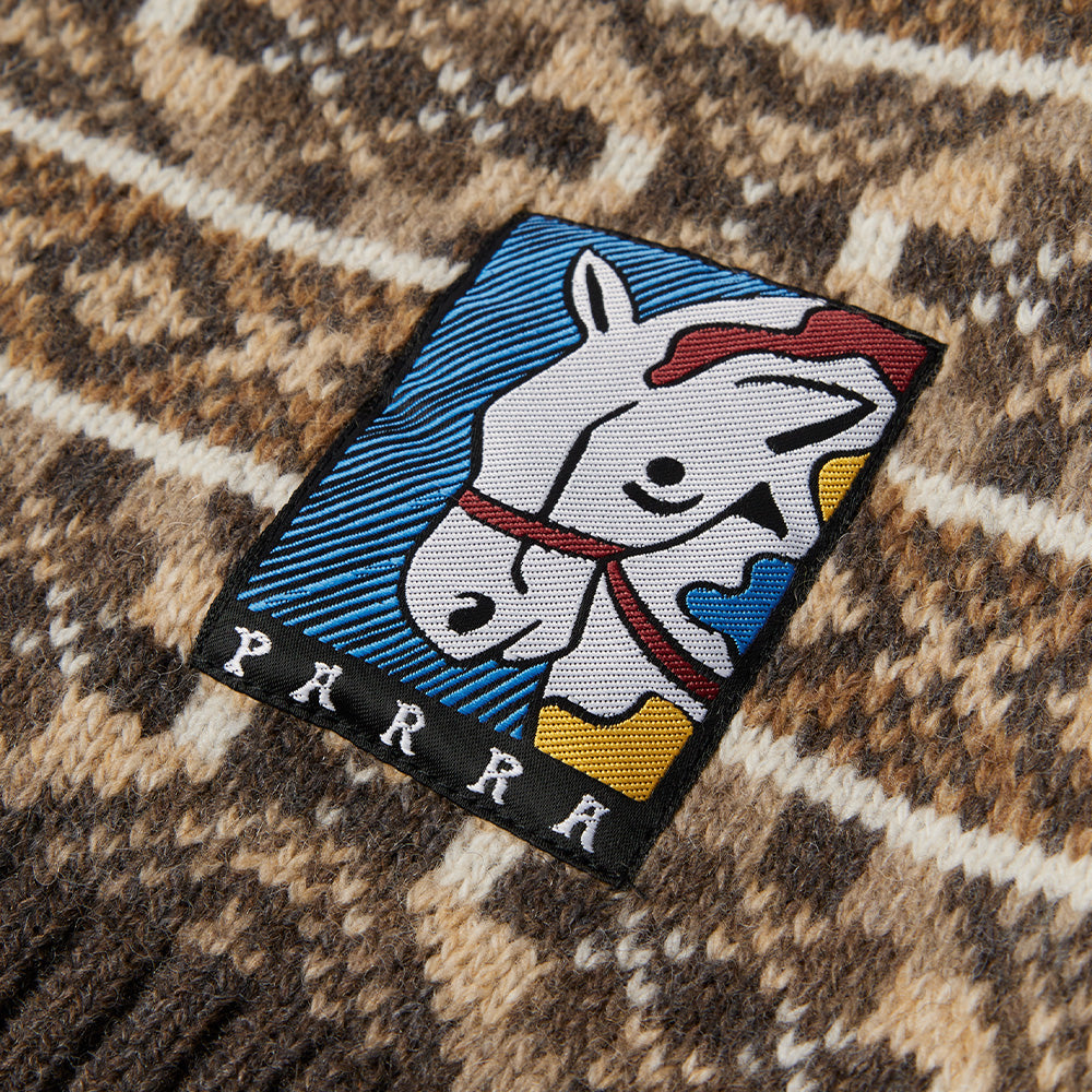 Parra Cactus Bull Knitted Crewneck Sweater