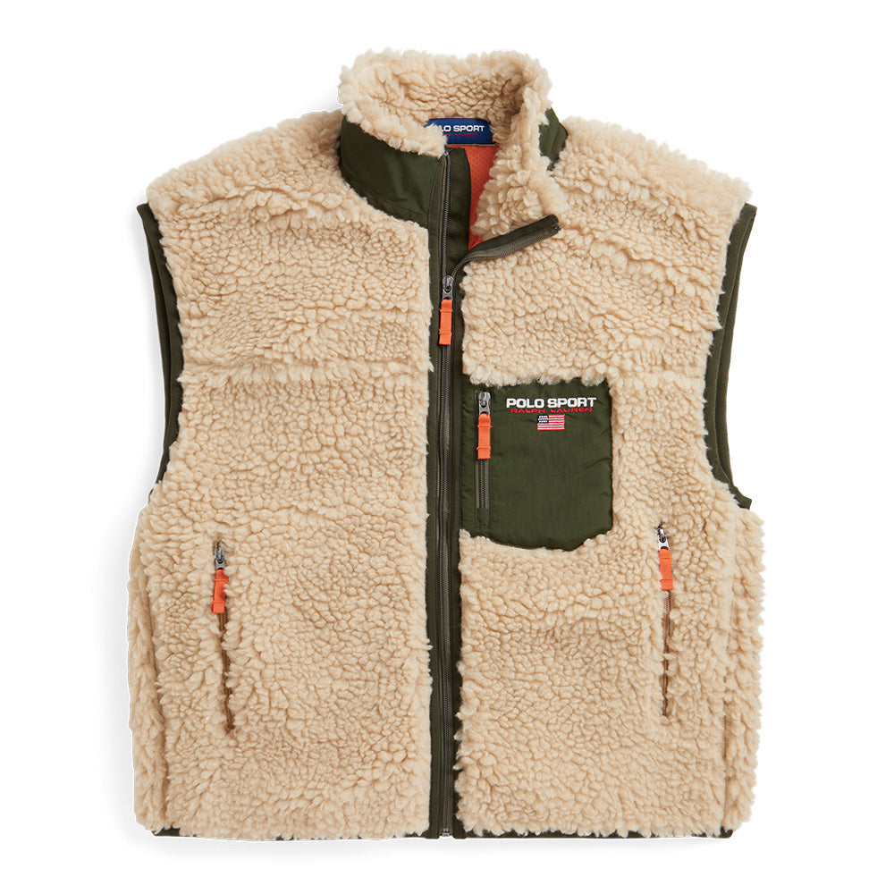 Polo Ralph Lauren Sport Shaggy Hi-Pile Vest – Fresh Rags FL