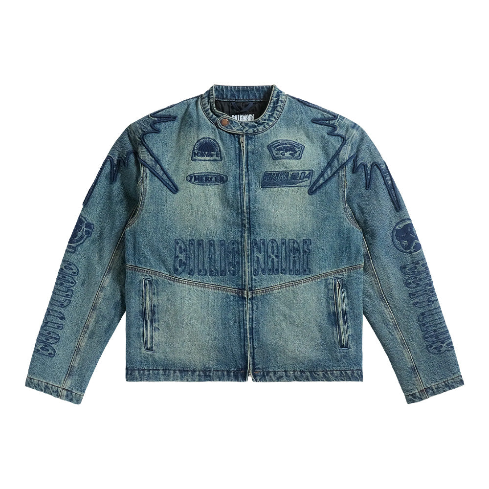 Billionaire Boys Club Module Moto Denim Jacket