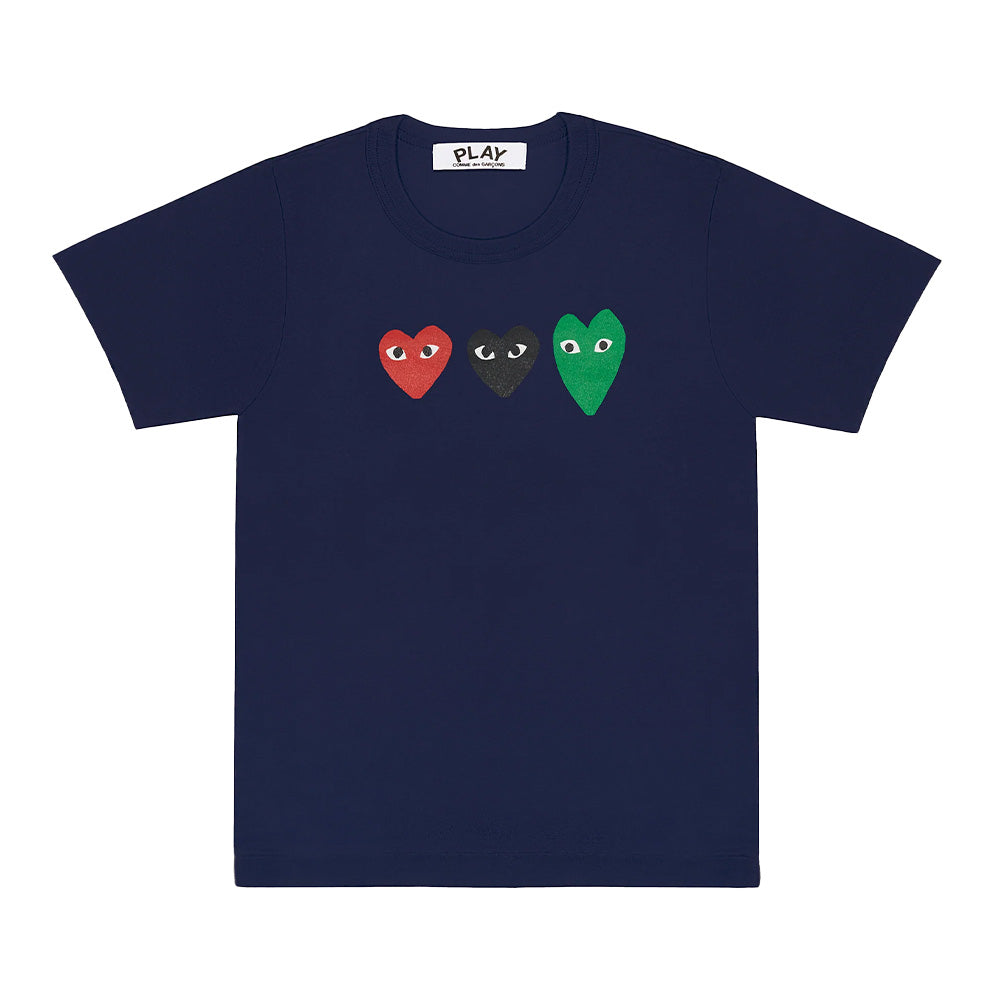 Comme des Garçons PLAY Multi Heart SS Tee