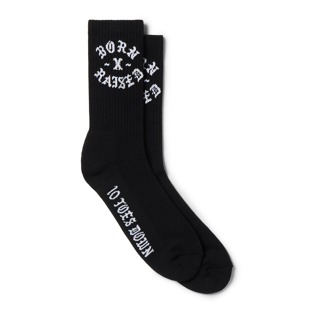 Born X Raised 10 Toes Down Rocker Socks