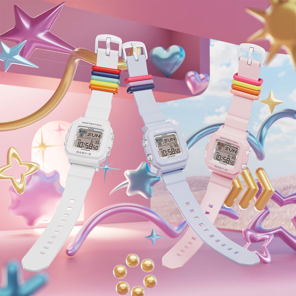 Casio Baby-G "BGD10L-2" Series - Pastel Blue