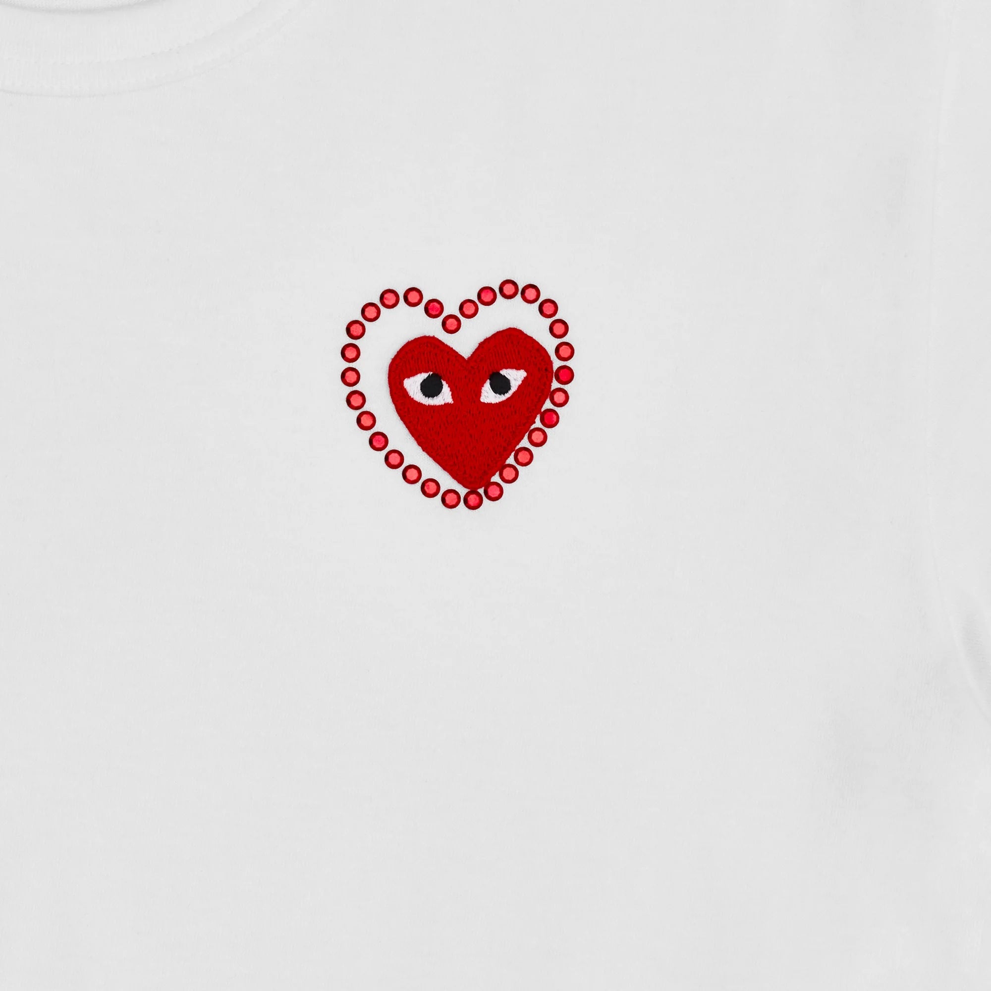 Comme des Garçons PLAY Metalstone Heart SS Tee