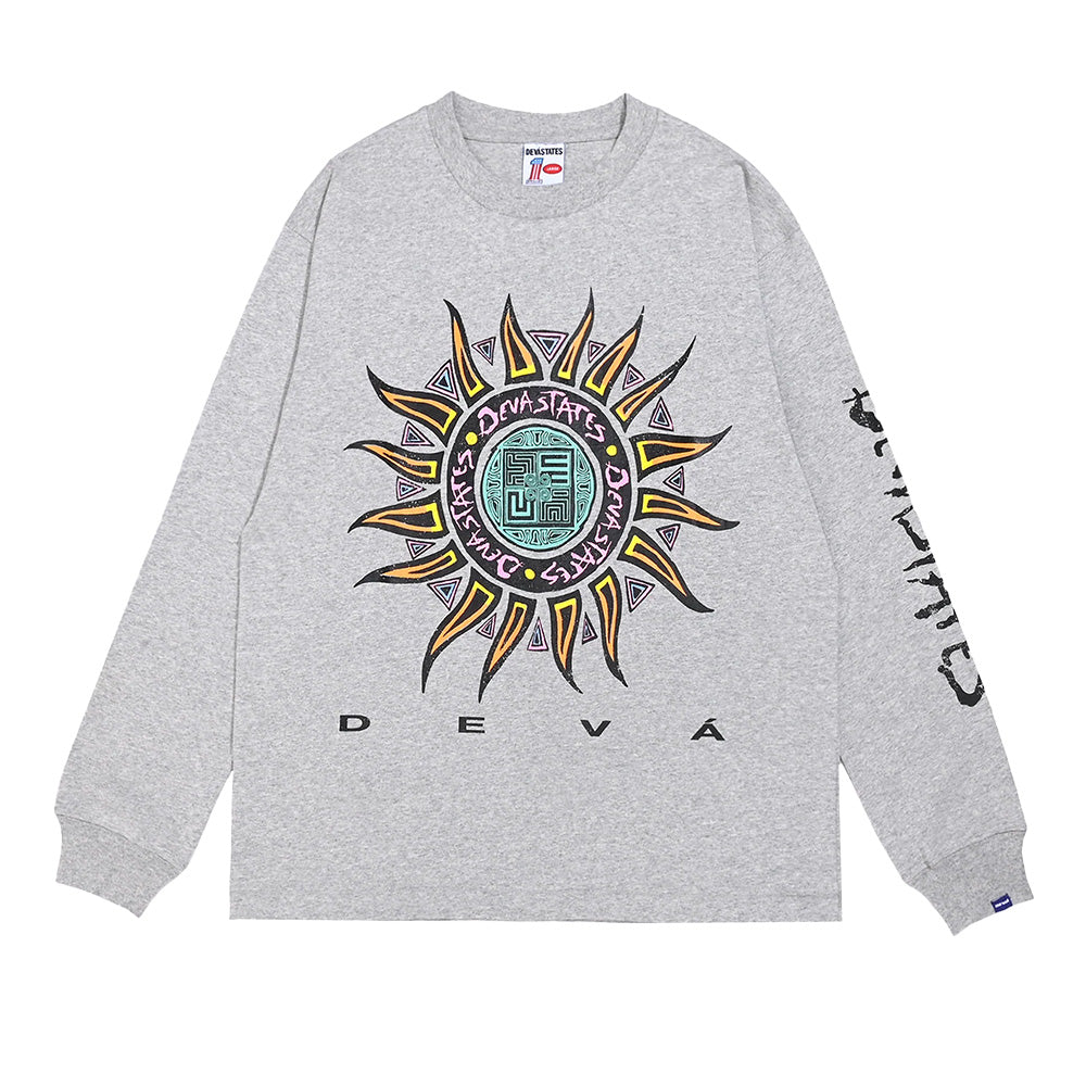 DevàStates Rooster GFX Retro LS Tee