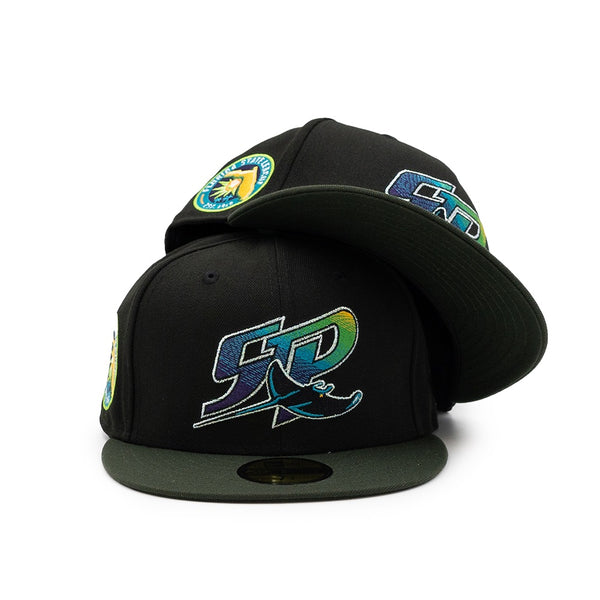 New Era x Fresh Rags 59FIFTY Tampa Bay Devil Rays 25th Anniversary Side Patch 7 5/8 / Tidalwave/Oceanside/Peach / 5950 Fitted