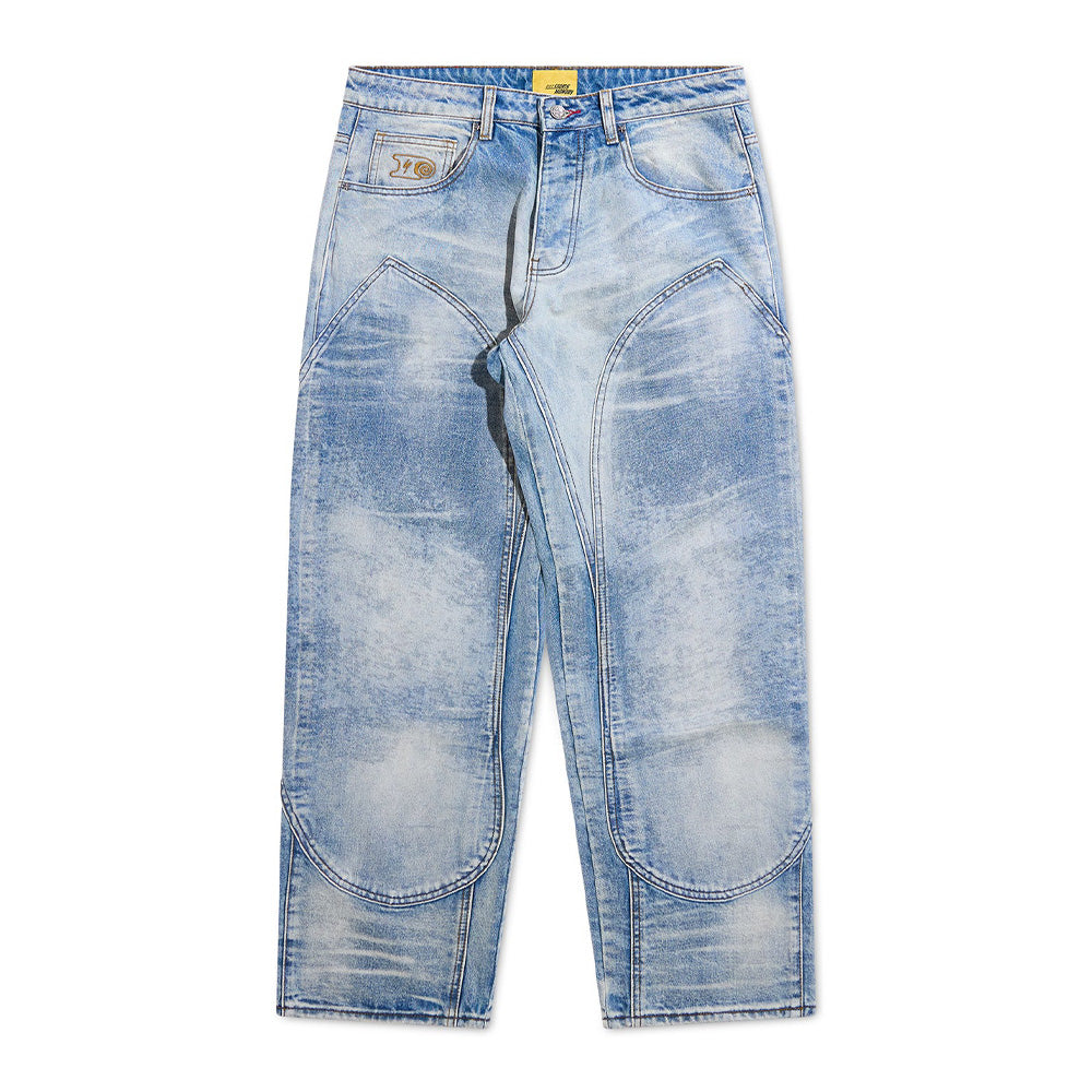 Diet Starts Monday Double Knee Bolt Denim