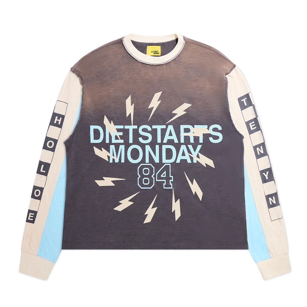 Diet Starts Monday Bolt Panel LS Tee