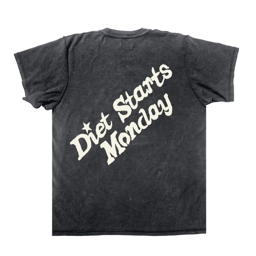 Diet Starts Monday Chain Link SS Pocket Tee