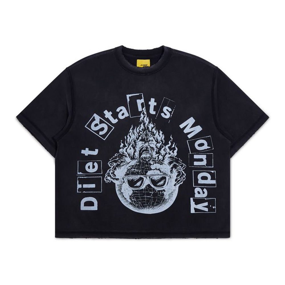 Diet Starts Monday Worlds Burning SS Tee
