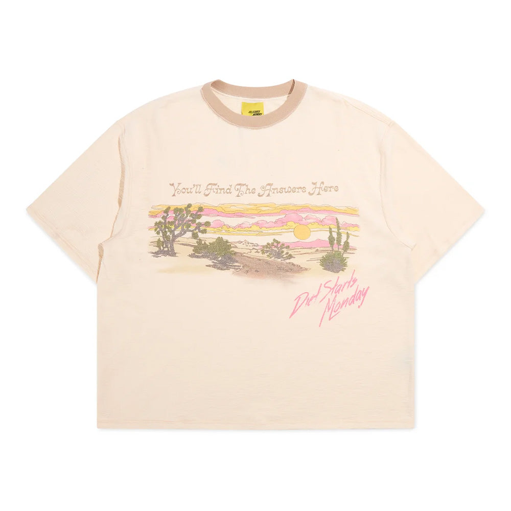 Diet Starts Monday Desertscape SS Tee - Cream