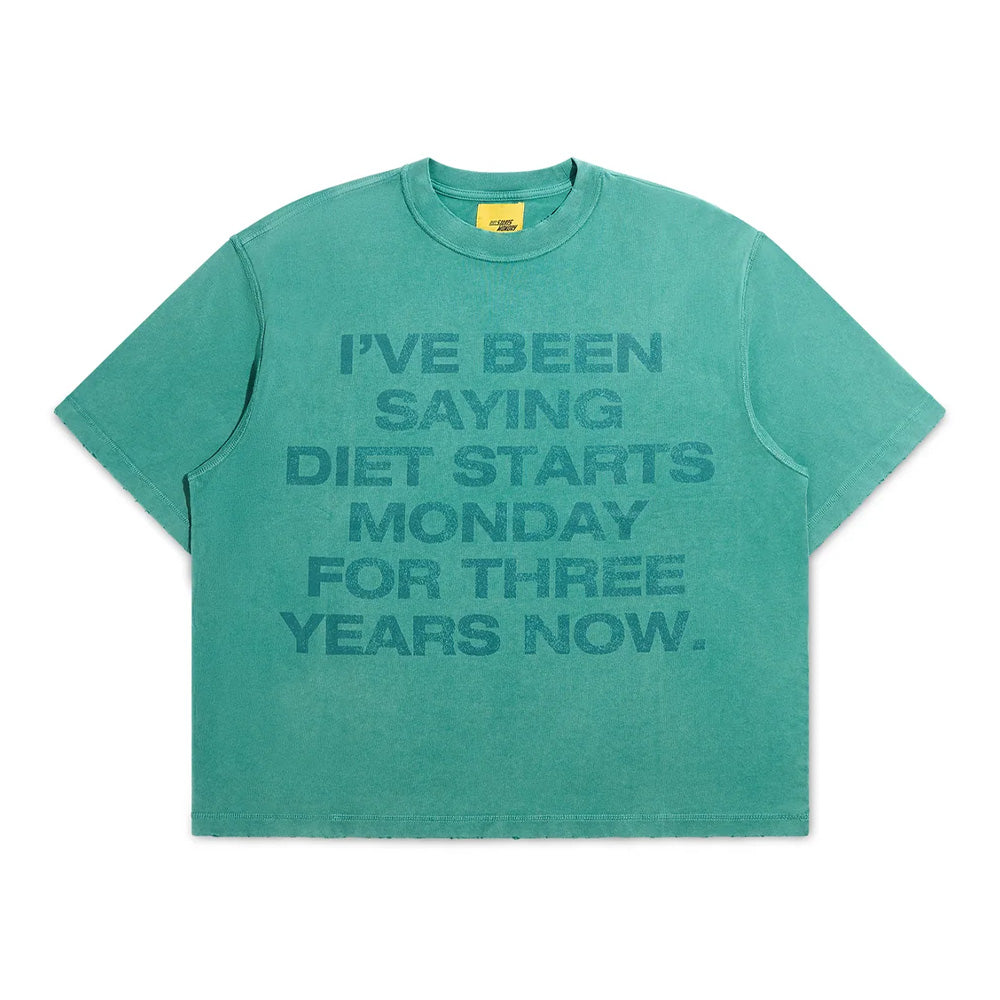 Diet Starts Monday 3 Year SS Tee