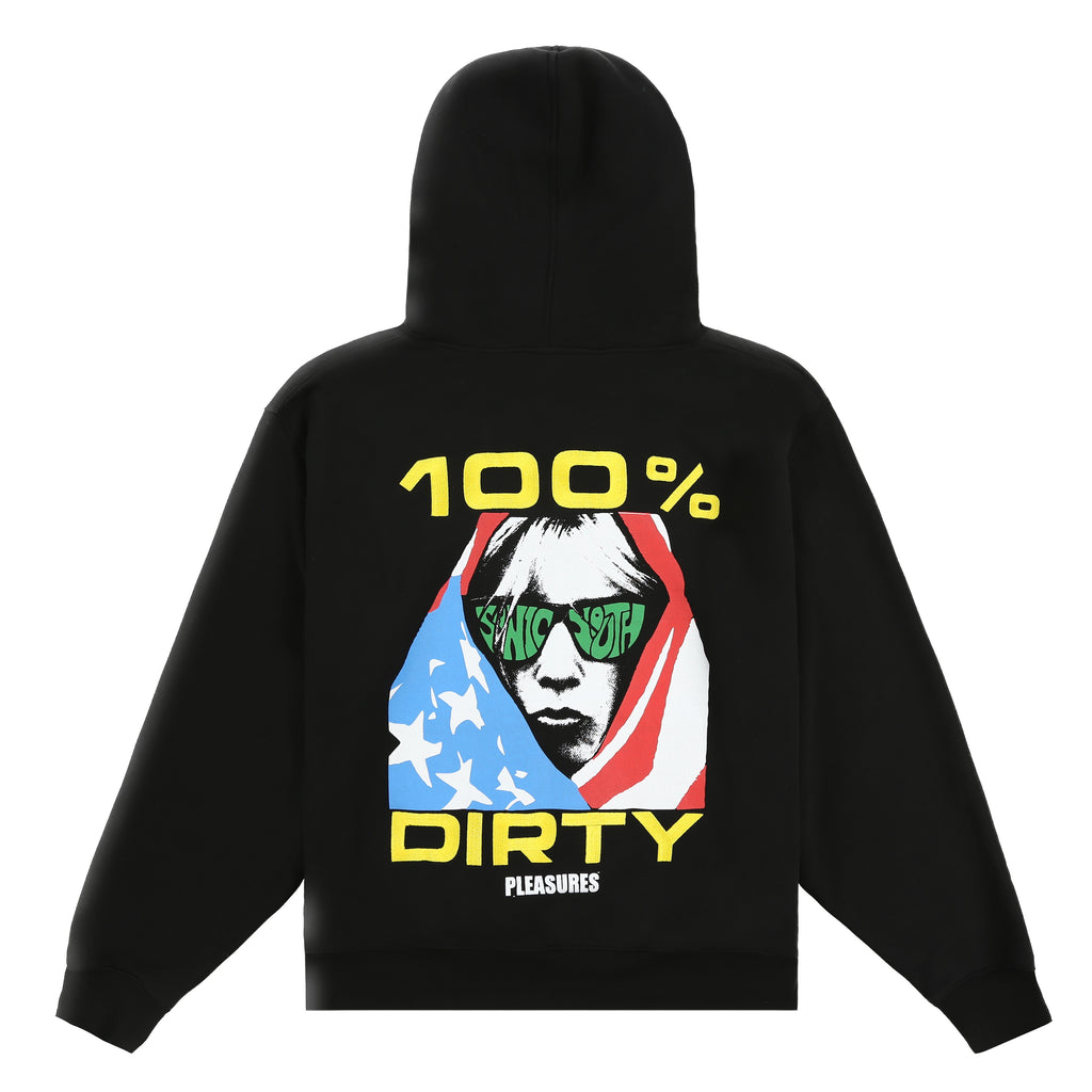 Sonic Youth X Pleasures Dirty Pullover Hoodie