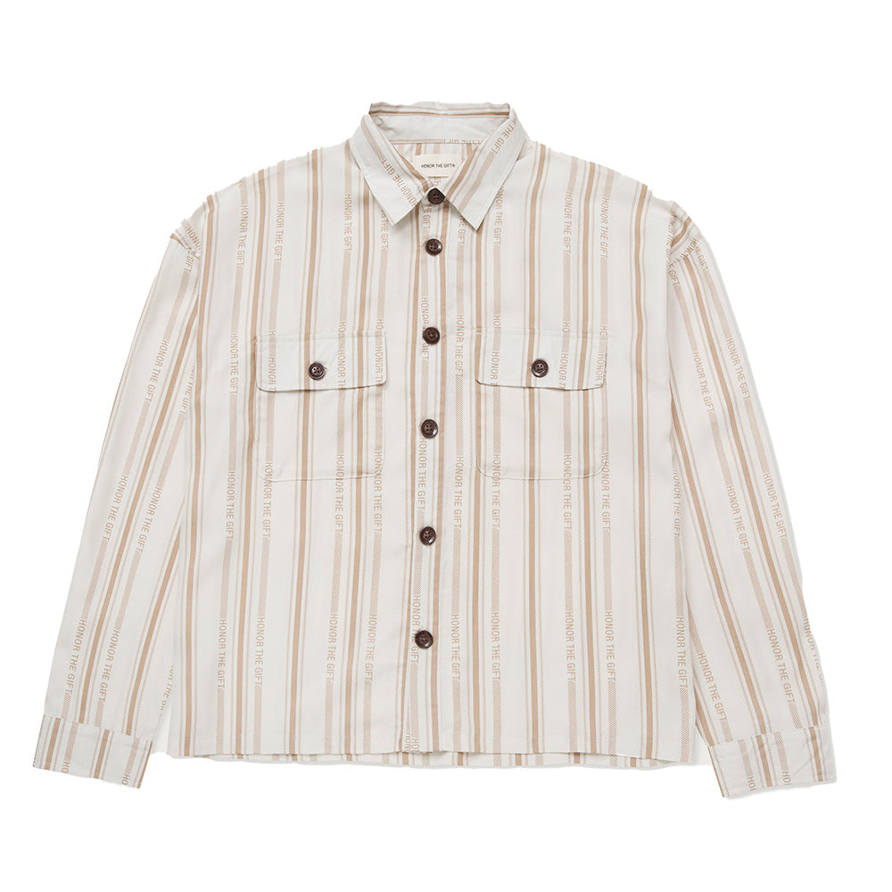 Honor The Gift Honor Stripe LS Woven Button Up