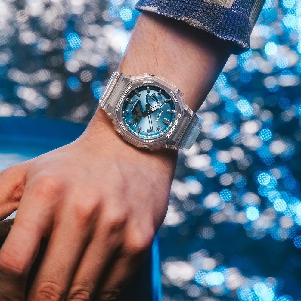 Casio G-Shock "GA2100BM-7A" Series - Translucent Sky Blue