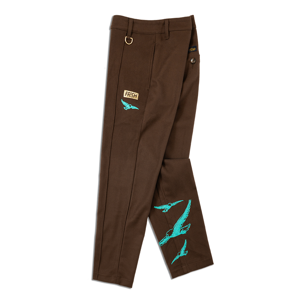 Sperry X Fresh Rags Gully Pleated Trouser