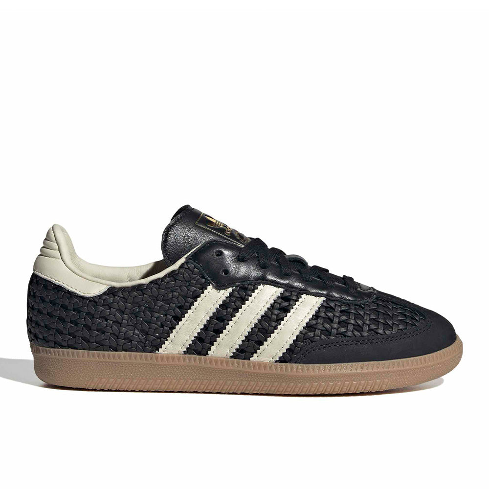 Adidas Women's Samba OG Leather Crochet - Black Fresh Rags FL Adidas Women's Samba OG Leather Crochet - Black Fresh Rags FL