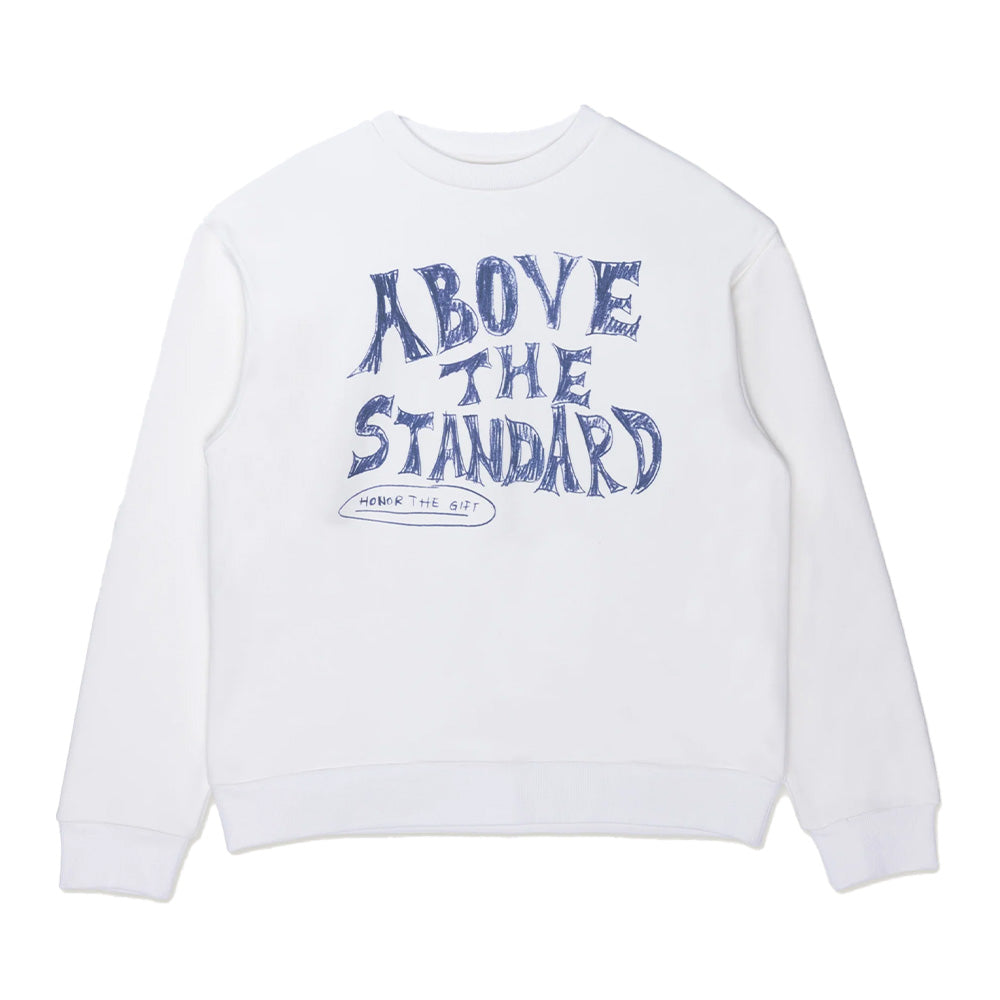 Honor The Gift Above The Standard Crewneck Sweater