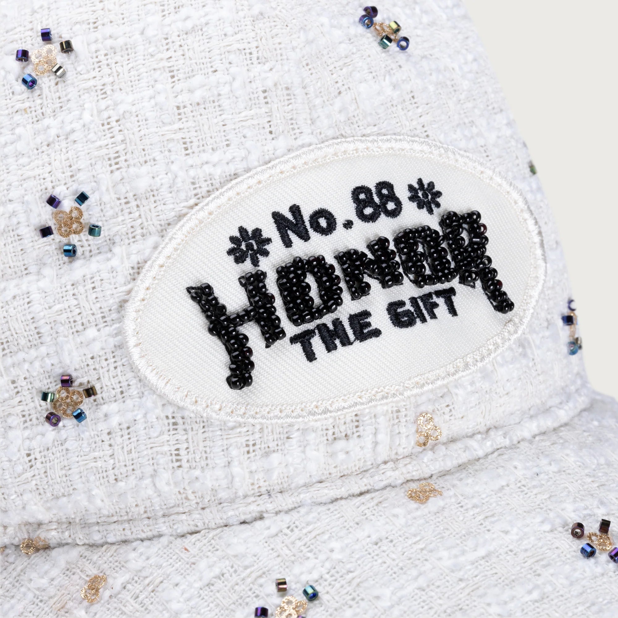 Honor The Gift Beaded 6 Panel Strapback Hat