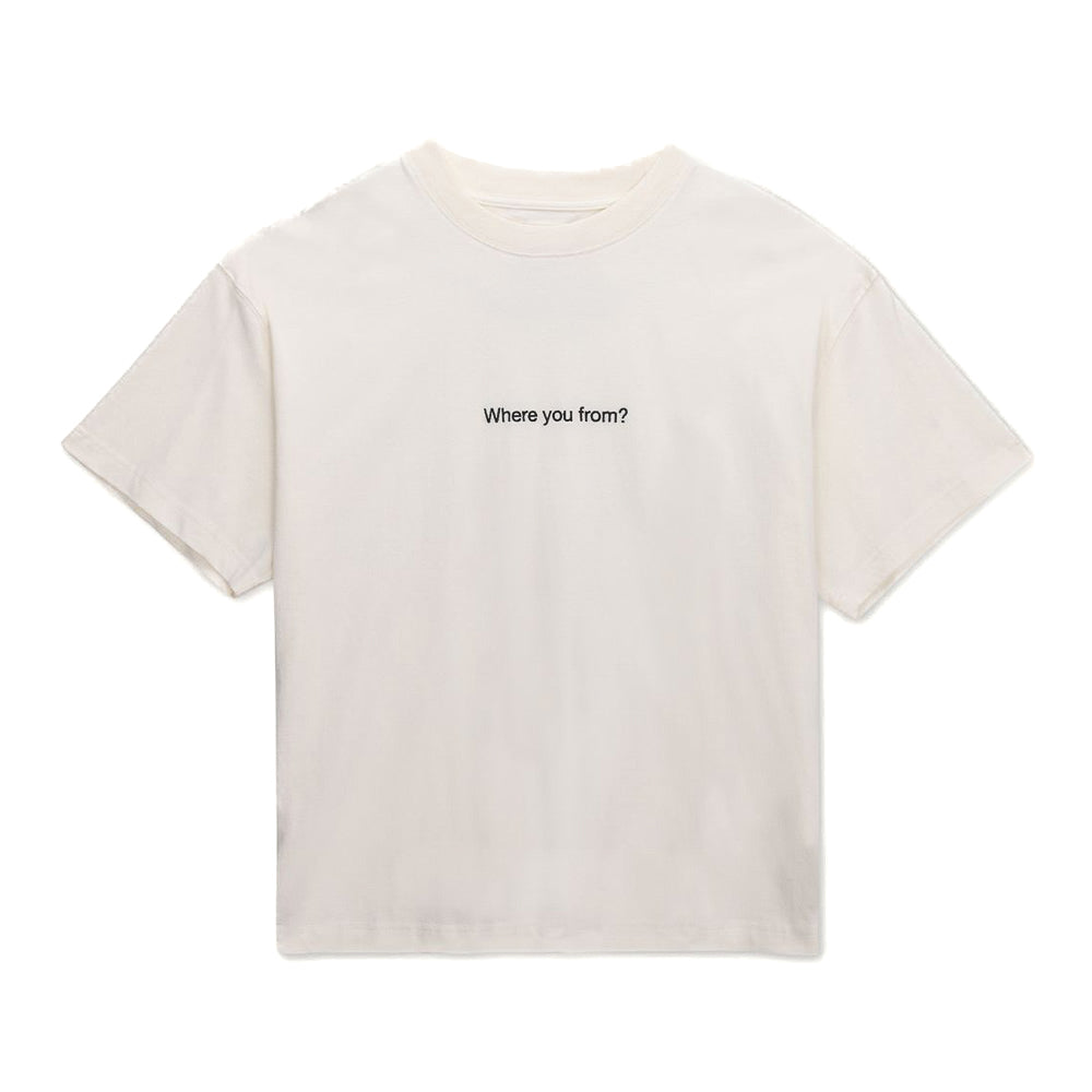 Honor The Gift Where You From SS Tee - White