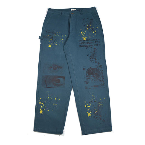 INDVLST Print House Work Pant