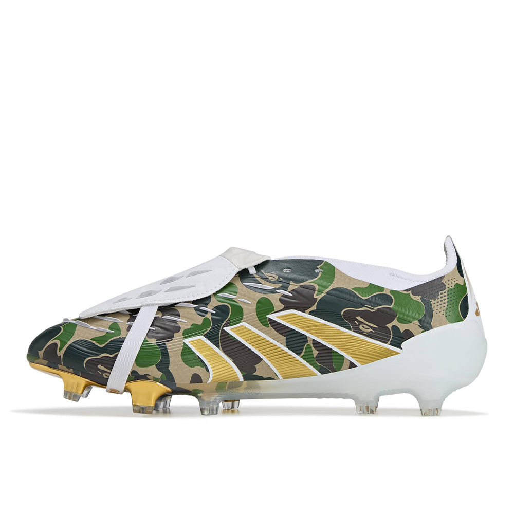 Bape X Adidas Predator Elite Fold Over Tongue Firm Ground Cleat - Camo