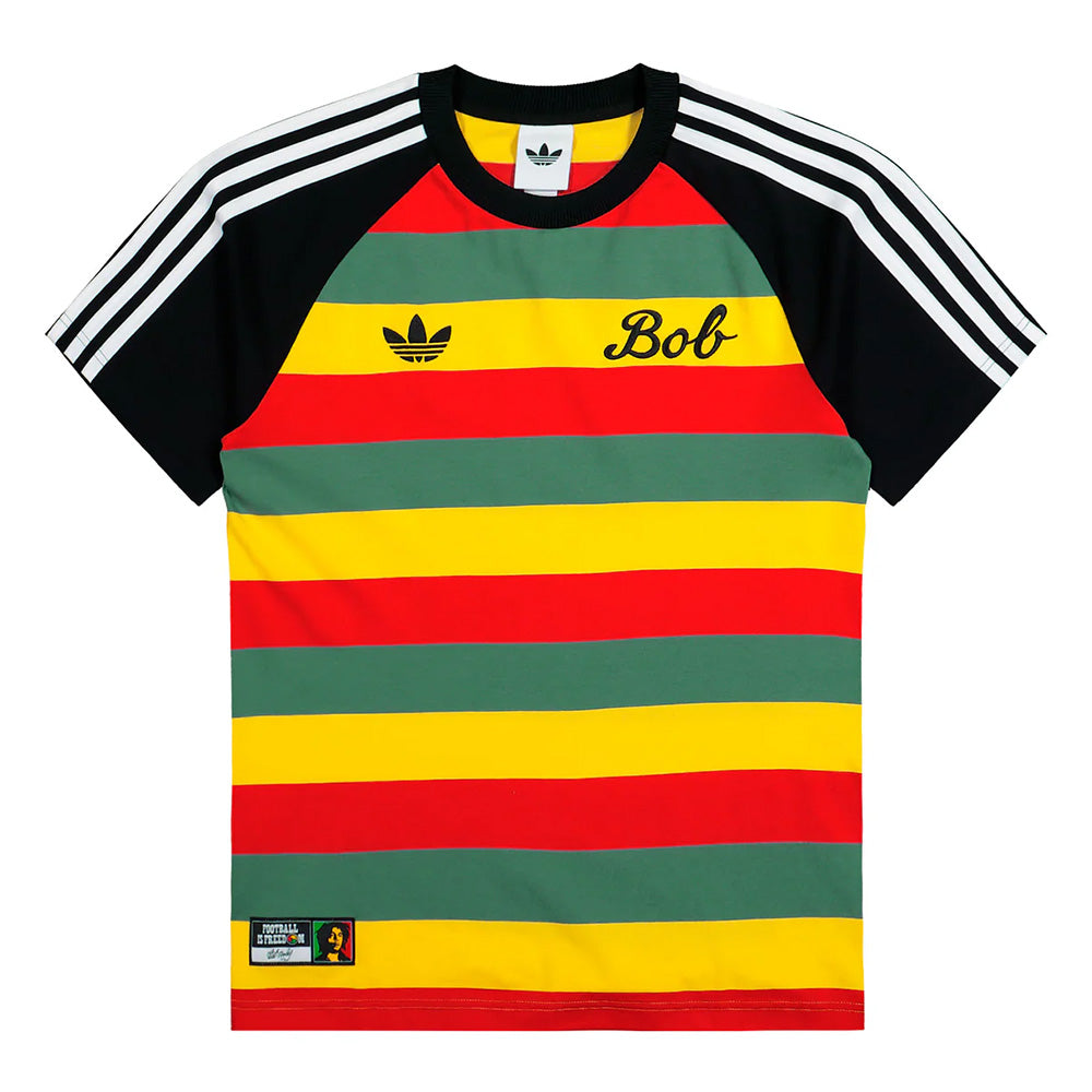 Bob Marley X Adidas Original Striped SS Tee