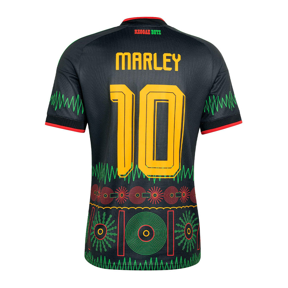 BOB MARLEY,ZIGGY MARLEY,RITA MARLEY セット Jamaica FF X Bob Marley X Adidas FutBol Away Jersey - M10 – Fresh