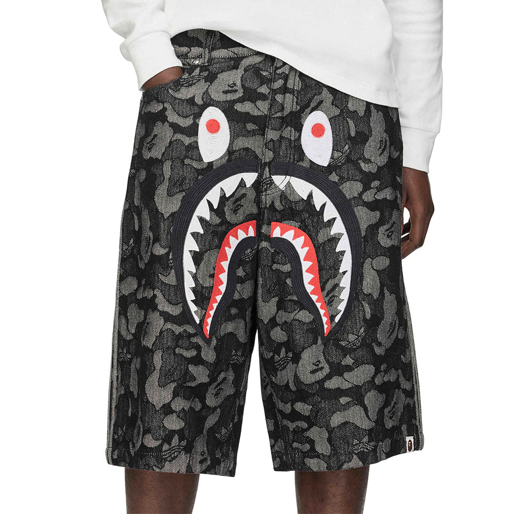 Bape X Adidas Shark Denim Jorts – Fresh Rags FL