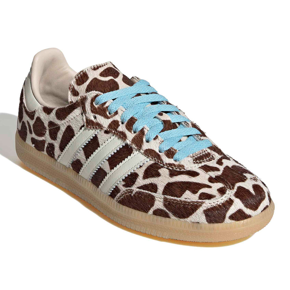 adidas gazelle silver green womens Wales Bonner Adidas Pony Hair Samba Sneakers – Justin Reed main image 1