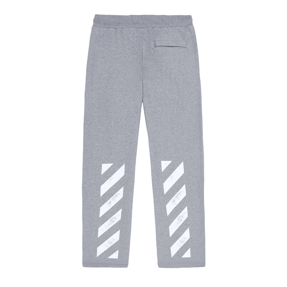 L/AB c/o Off-White Diag Open Hem Fleece Jogger