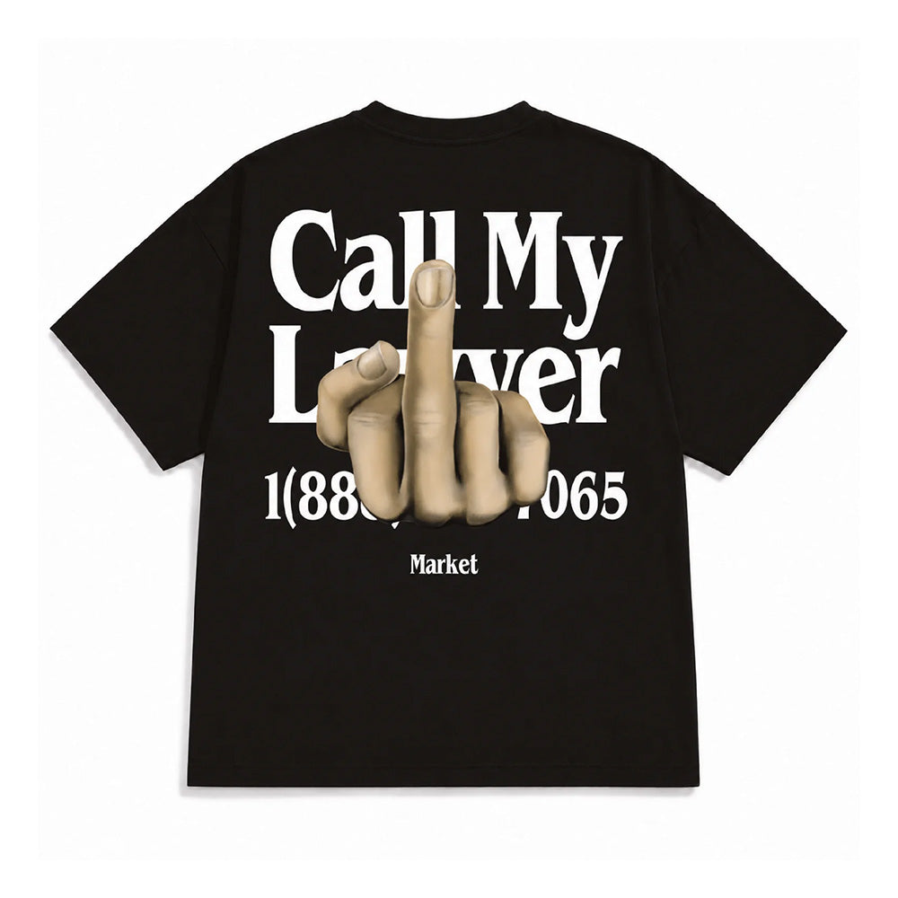 Market Studios Flip The Bird Lawyer SS Tee