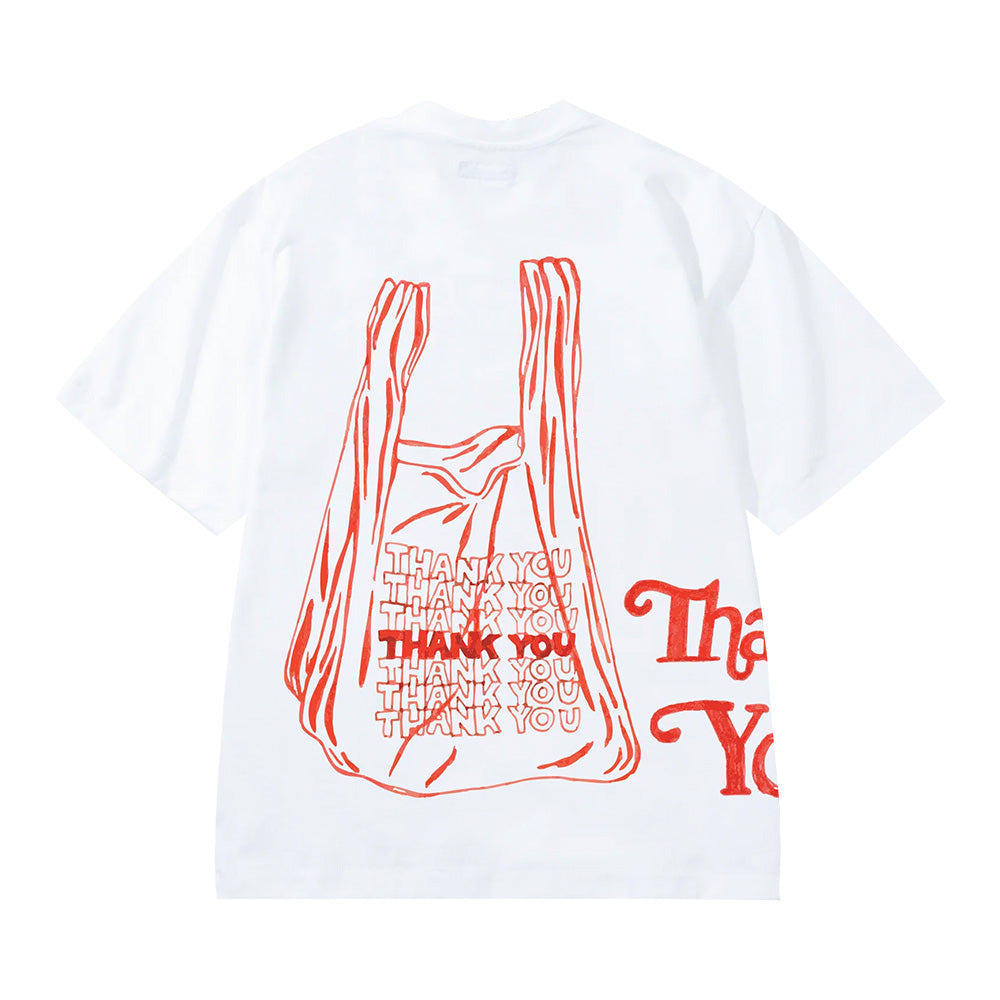 Market Studios Thank You Plastic Bag SS Tee