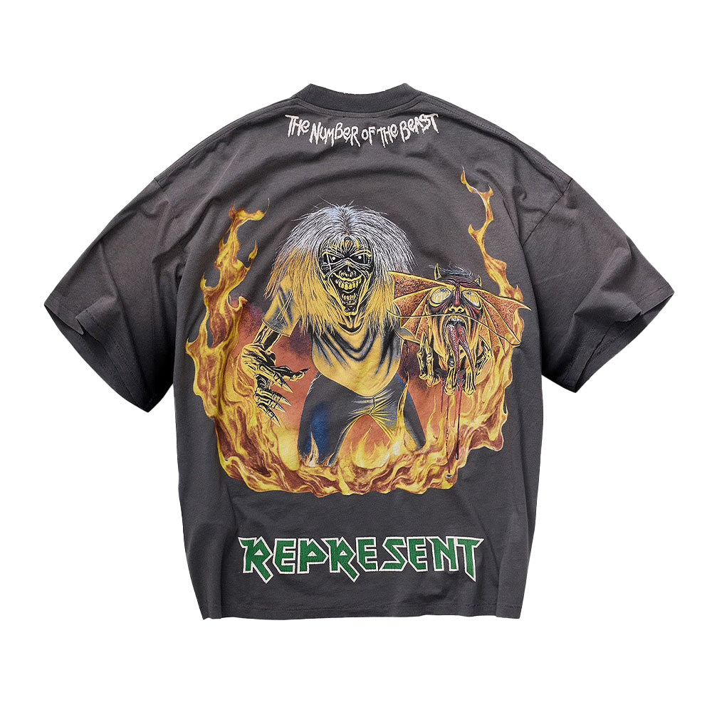 Iron Maiden X Represent Number Of Beast SS Tee